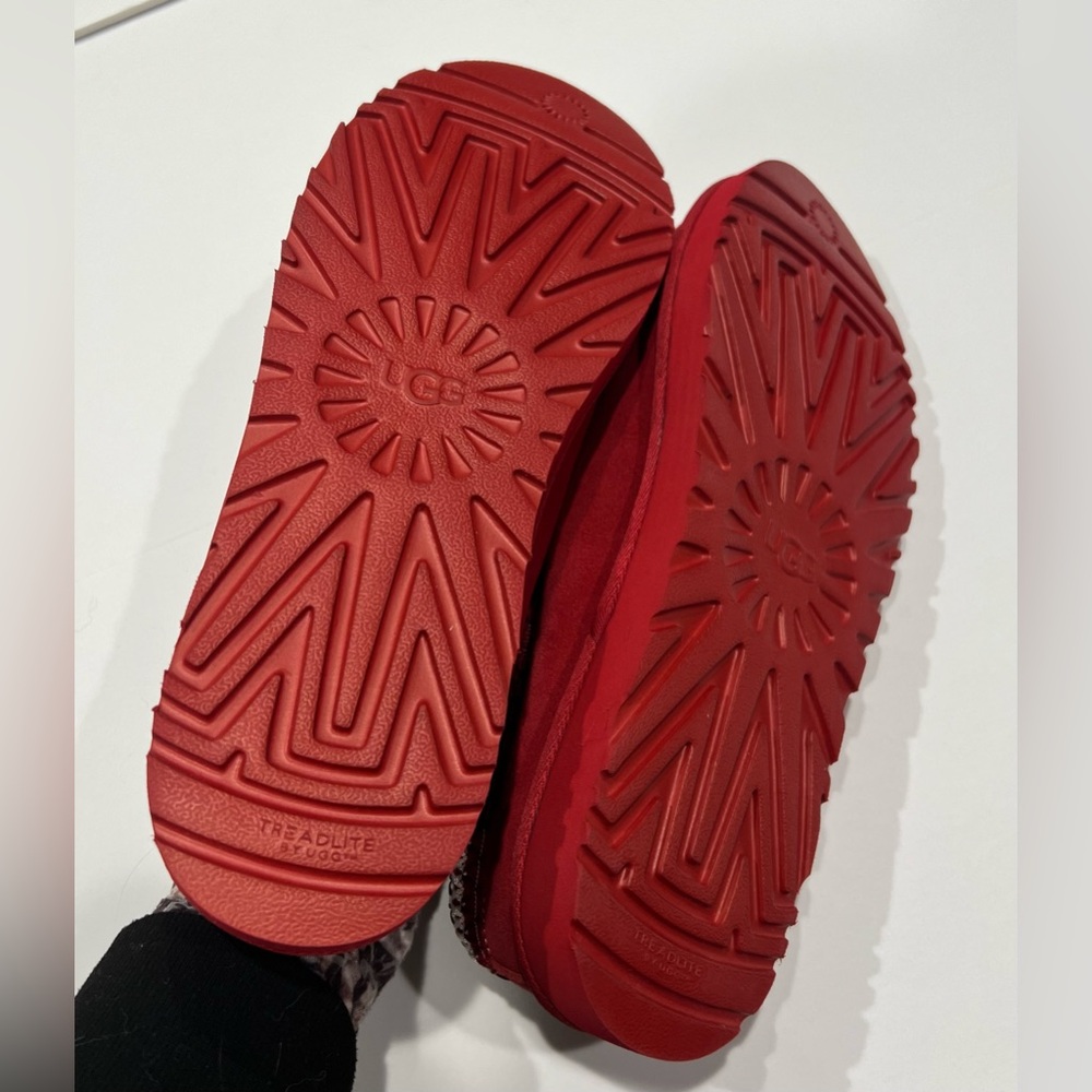 UGG Women's Tasman Slipper - Samba Red - Picture 7 of 8